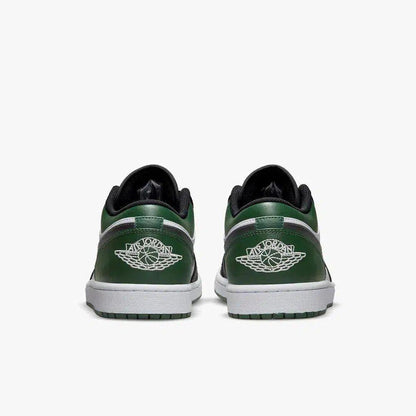 Air Jordan 1 Low 'Green Toe' (2021) [553558-371] Athletic Basketball Sports Sneakers in Noble Green / Pollen - White - Black for Unisex Adult Mens - AVBL MRKT (6)