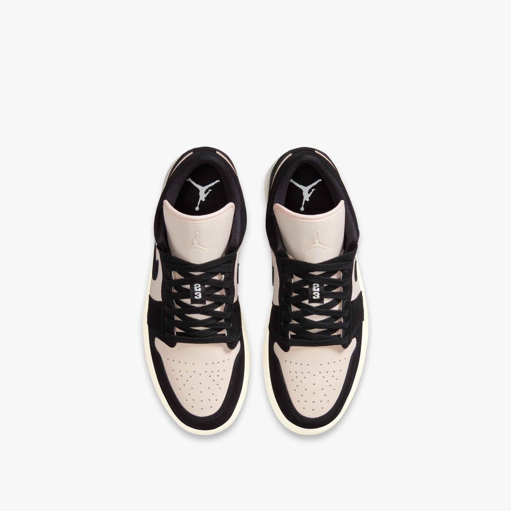 Air Jordan 1 Low 'Guava Ice' (2020) (Womens) [DC0774-003] Athletic Basketball Sports Sneakers in Black / Black - Guava Ice - Sail for Unisex Adult Female Ladies Girls WMNS - AVBL MRKT (5)