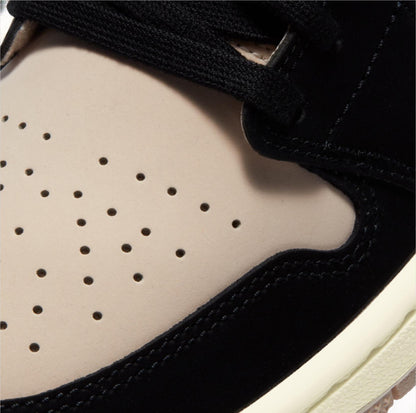 Air Jordan 1 Low 'Guava Ice' (2020) (Womens) [DC0774-003] Athletic Basketball Sports Sneakers in Black / Black - Guava Ice - Sail for Unisex Adult Female Ladies Girls WMNS - AVBL MRKT (7)