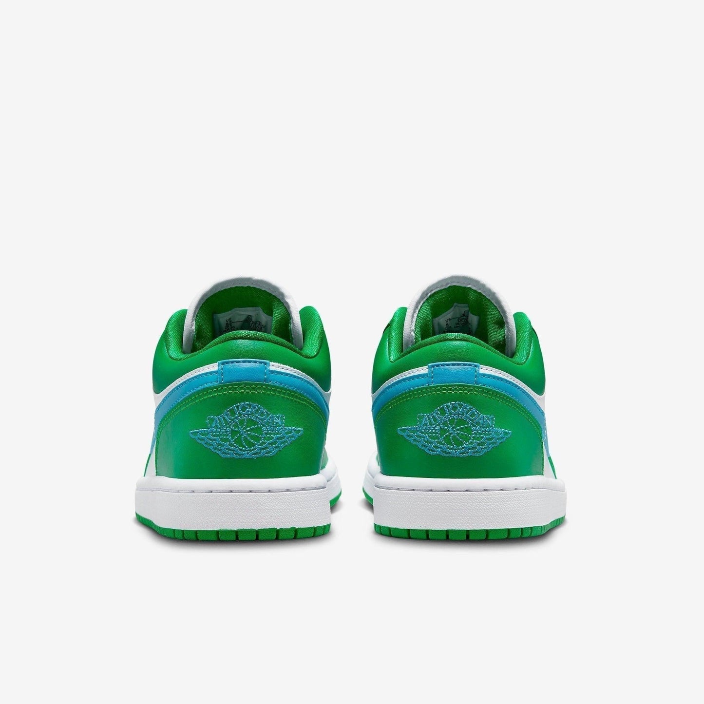 Air Jordan 1 Low 'Lucky Green' (2023) (Womens) [DC0774-304] Athletic Basketball Sports Sneakers in Lucky Green / Aquatone - White for Unisex Adult Female Ladies Girls WMNS - AVBL MRKT (6)