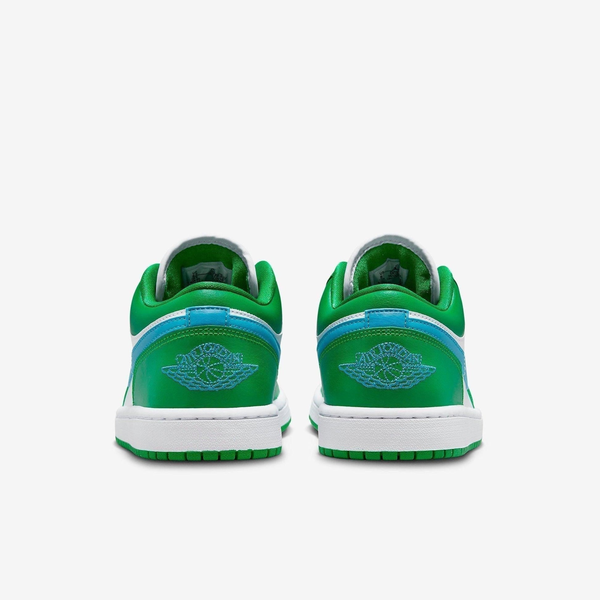 Air Jordan 1 Low 'Lucky Green' (2023) (Womens) [DC0774-304] Athletic Basketball Sports Sneakers in Lucky Green / Aquatone - White for Unisex Adult Female Ladies Girls WMNS - AVBL MRKT (6)