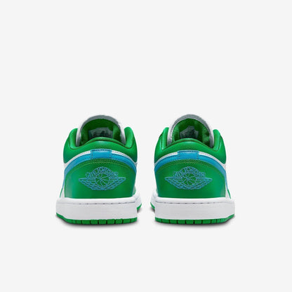 Air Jordan 1 Low 'Lucky Green' (2023) (Womens) [DC0774-304] Athletic Basketball Sports Sneakers in Lucky Green / Aquatone - White for Unisex Adult Female Ladies Girls WMNS - AVBL MRKT (6)