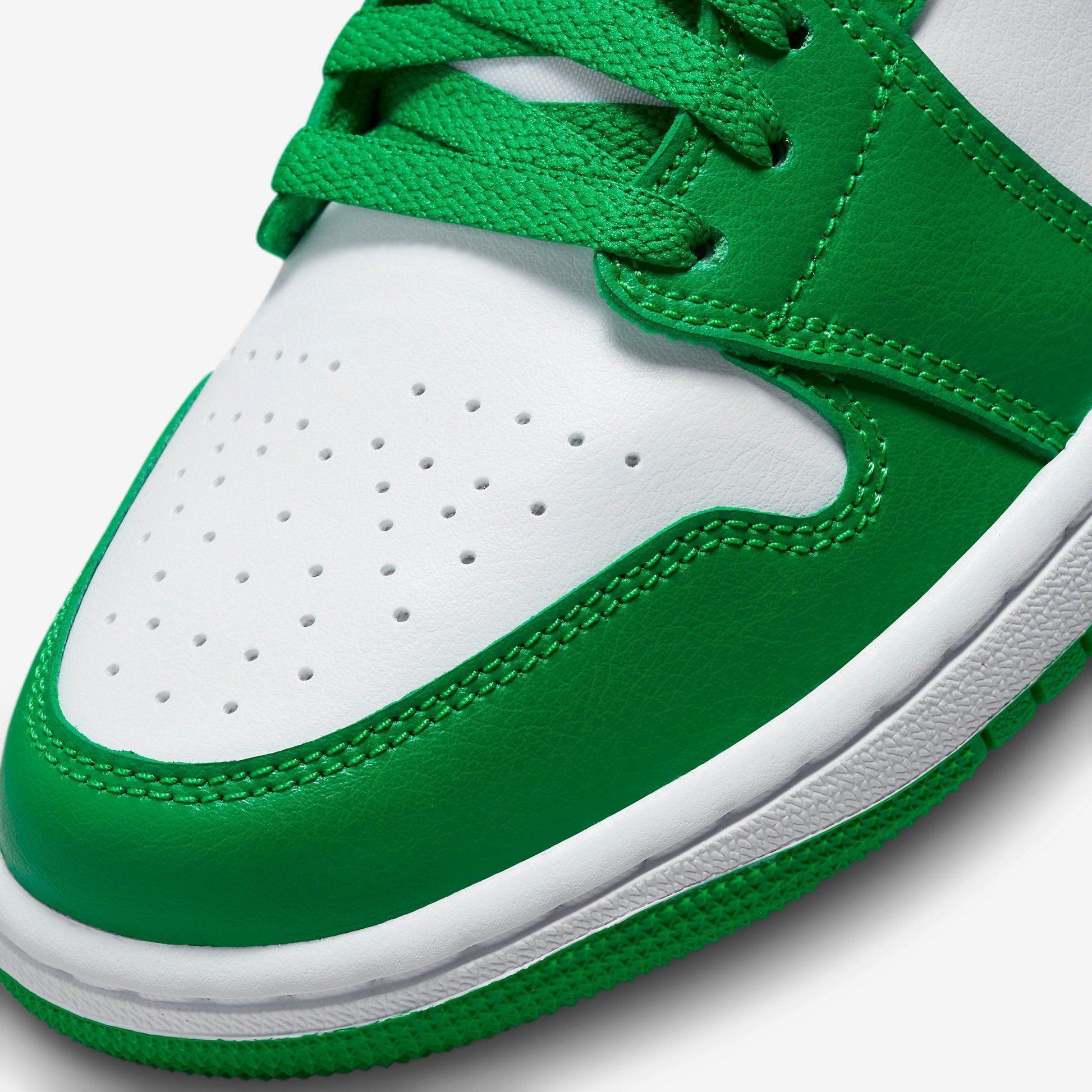 Air Jordan 1 Low 'Lucky Green' (2023) (Womens) [DC0774-304] Athletic Basketball Sports Sneakers in Lucky Green / Aquatone - White for Unisex Adult Female Ladies Girls WMNS - AVBL MRKT (7)