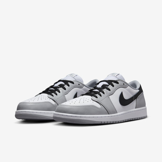 Air Jordan 1 Low OG 'Birmingham Barons' (2024) [CZ0790-110] Athletic Basketball Sports Sneakers in White / Black - Wolf Grey for Unisex Adult Mens - AVBL MRKT (1)