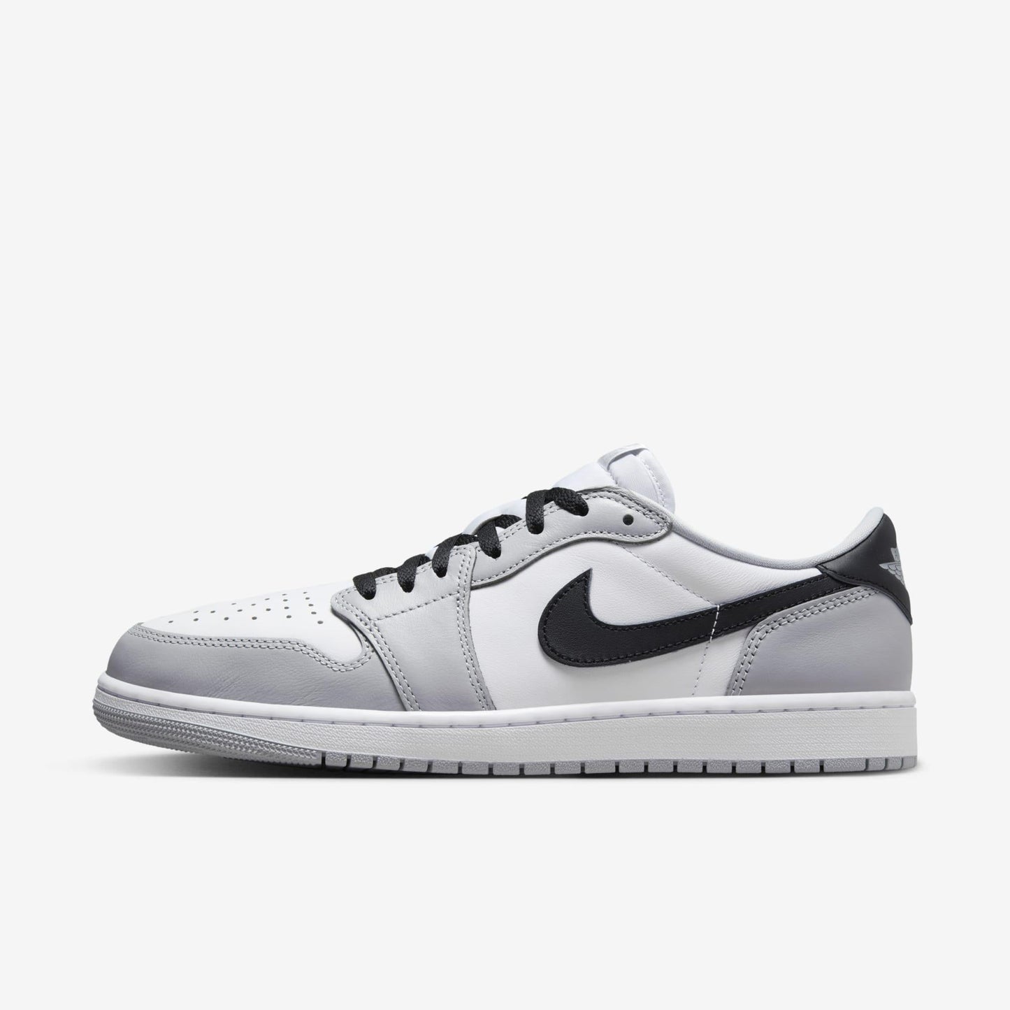 Air Jordan 1 Low OG 'Birmingham Barons' (2024) [CZ0790-110] Athletic Basketball Sports Sneakers in White / Black - Wolf Grey for Unisex Adult Mens - AVBL MRKT (2)