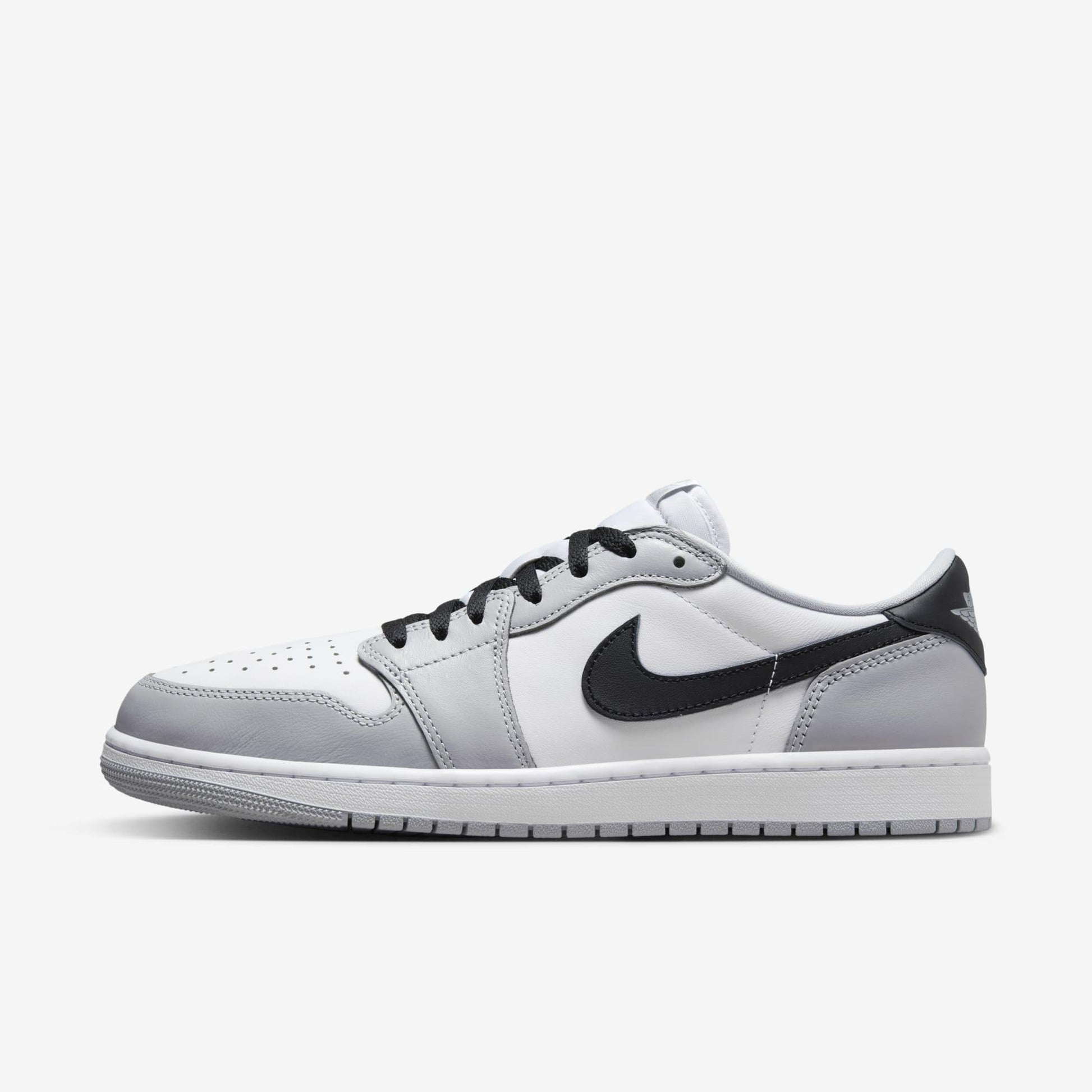 Air Jordan 1 Low OG 'Birmingham Barons' (2024) [CZ0790-110] Athletic Basketball Sports Sneakers in White / Black - Wolf Grey for Unisex Adult Mens - AVBL MRKT (2)