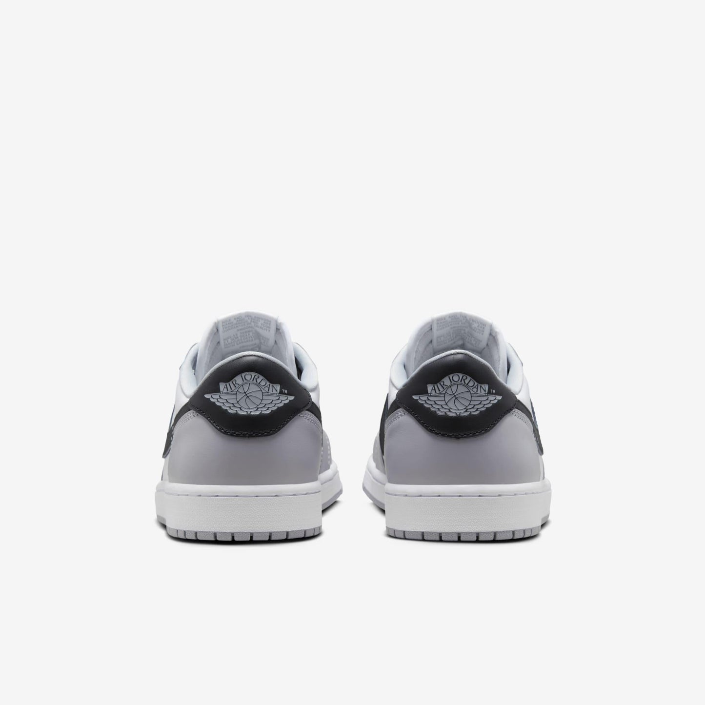 Air Jordan 1 Low OG 'Birmingham Barons' (2024) [CZ0790-110] Athletic Basketball Sports Sneakers in White / Black - Wolf Grey for Unisex Adult Mens - AVBL MRKT (6)