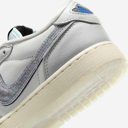 Air Jordan 1 Low OG CNY 'Year of the Snake' (2025) (GS) [HF3207-100] Athletic Basketball Sports Sneakers in Summit White / Photon Dust - Barely Green for Unisex Youth Kids Junior Boys Girls - AVBL MRKT (8)