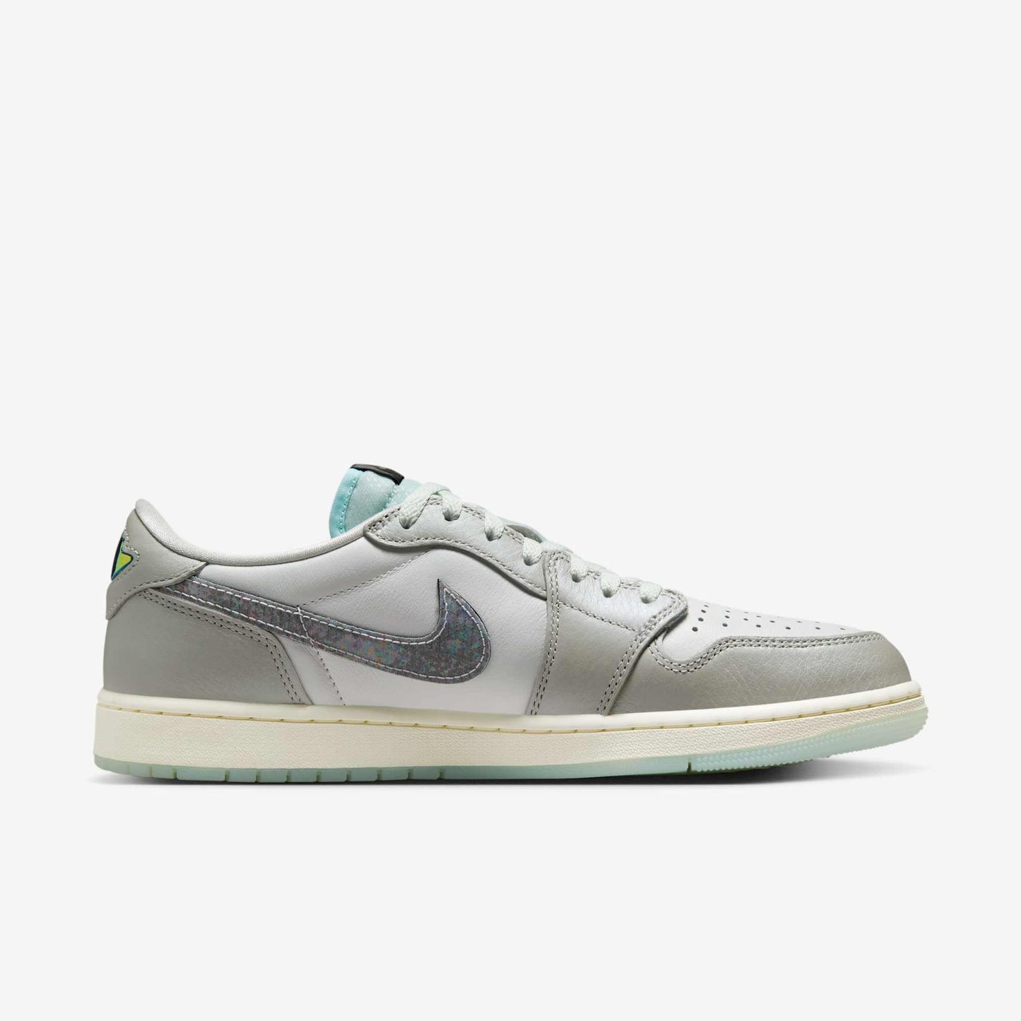 Air Jordan 1 Low OG CNY 'Year of the Snake' (2025) [HF3144-100] Athletic Basketball Sports Sneakers in Summit White / Photon Dust - Barely Green for Unisex Adult Mens - AVBL MRKT (4)