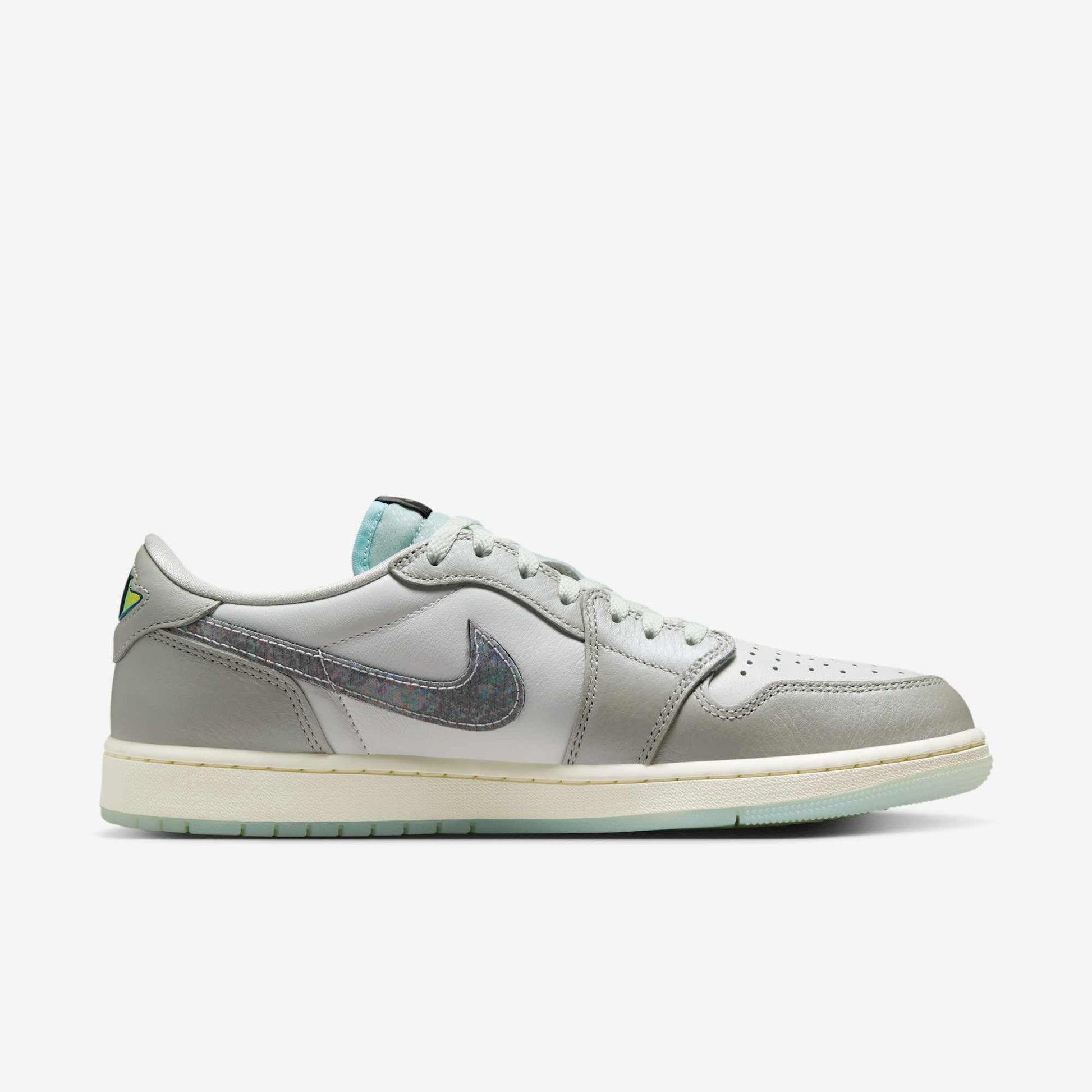 Air Jordan 1 Low OG CNY 'Year of the Snake' (2025) [HF3144-100] Athletic Basketball Sports Sneakers in Summit White / Photon Dust - Barely Green for Unisex Adult Mens - AVBL MRKT (4)