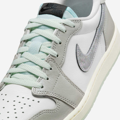 Air Jordan 1 Low OG CNY 'Year of the Snake' (2025) [HF3144-100] Athletic Basketball Sports Sneakers in Summit White / Photon Dust - Barely Green for Unisex Adult Mens - AVBL MRKT (7)