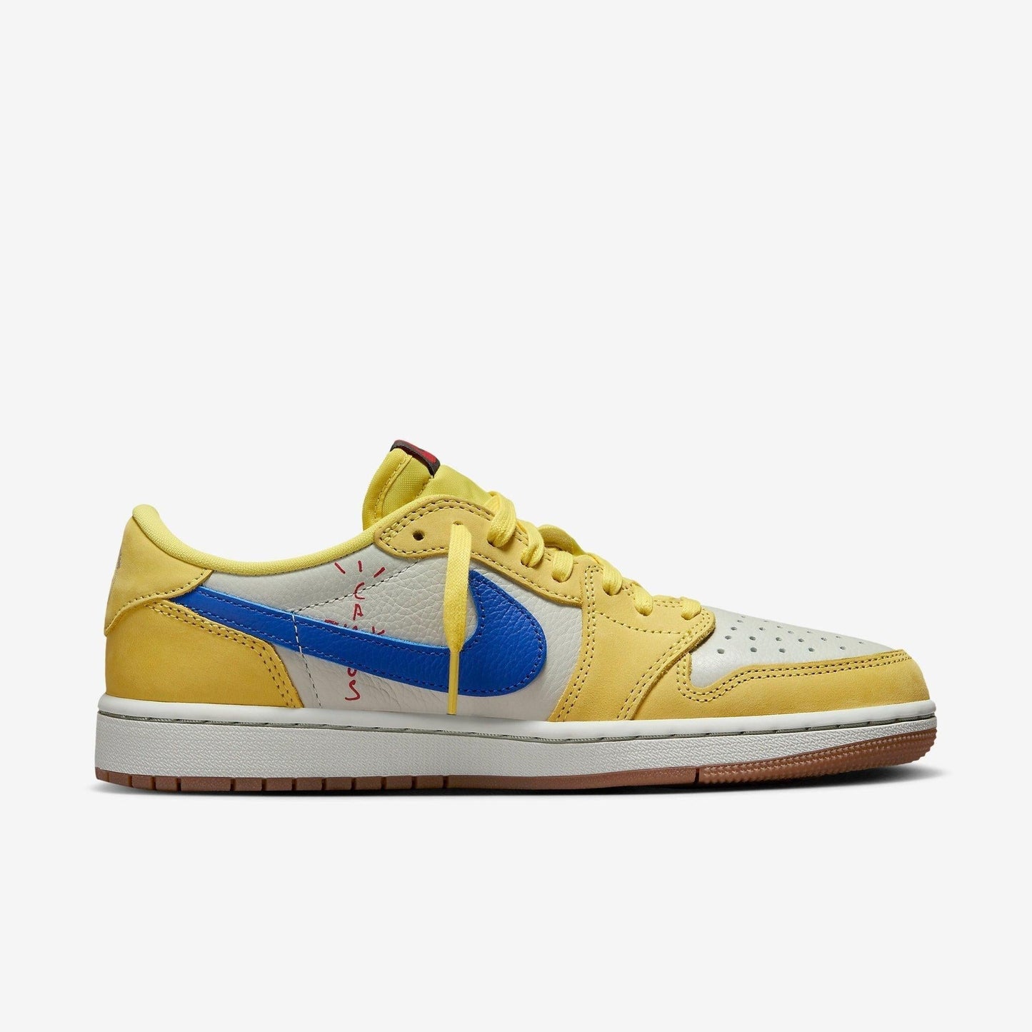 Air Jordan 1 Low OG SP x Travis Scott 'Canary / Elkins High School' (2024) (Womens) - AVBL MRKT (3)