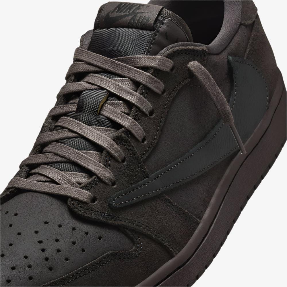Air Jordan 1 Low OG SP x Travis Scott 'Velvet Brown' (2024) [DM7866-202] Athletic Basketball Sports Sneakers in Dark Mocha / Black - Velvet Brown for Unisex Adult Mens - AVBL MRKT (7)
