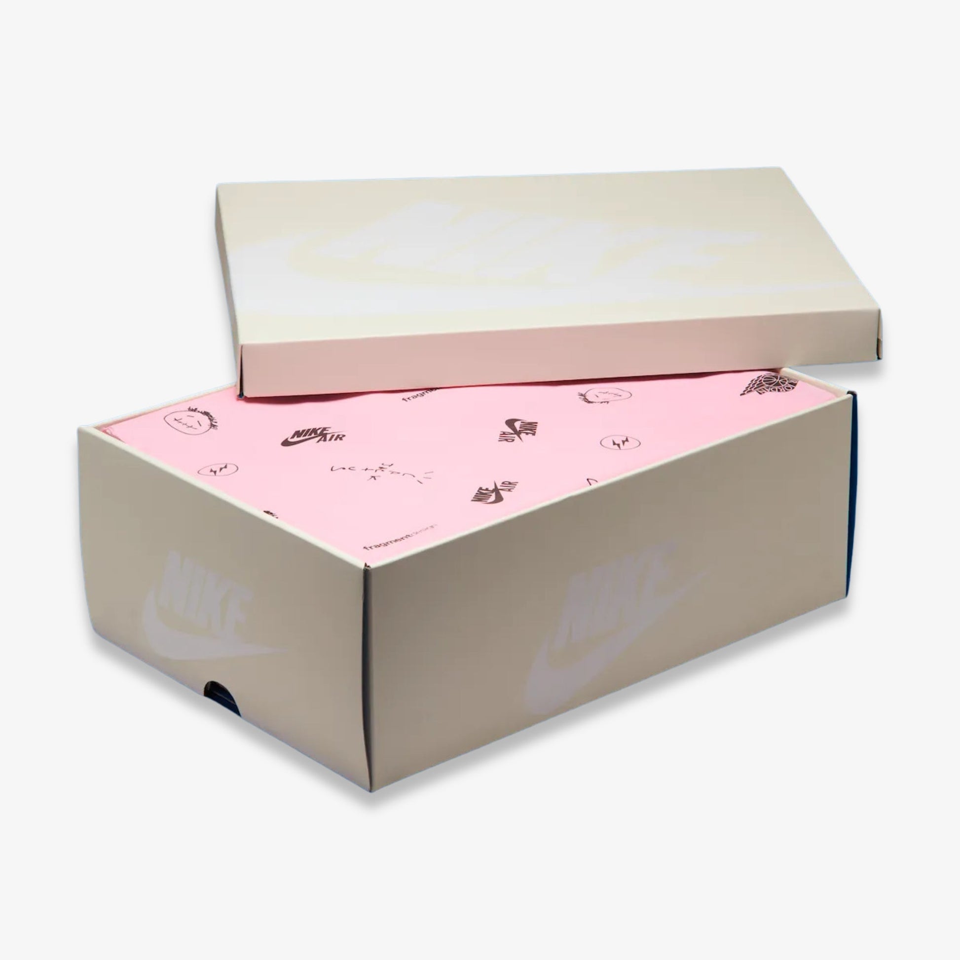 Air Jordan 1 Low OG SP x Travis Scott x Fragment Design 'Sail / Military Blue' (2025) [DM7866-104] Athletic Basketball Sports Sneakers in Sail / Military Blue - Black for Unisex Adult Mens - AVBL MRKT (12)