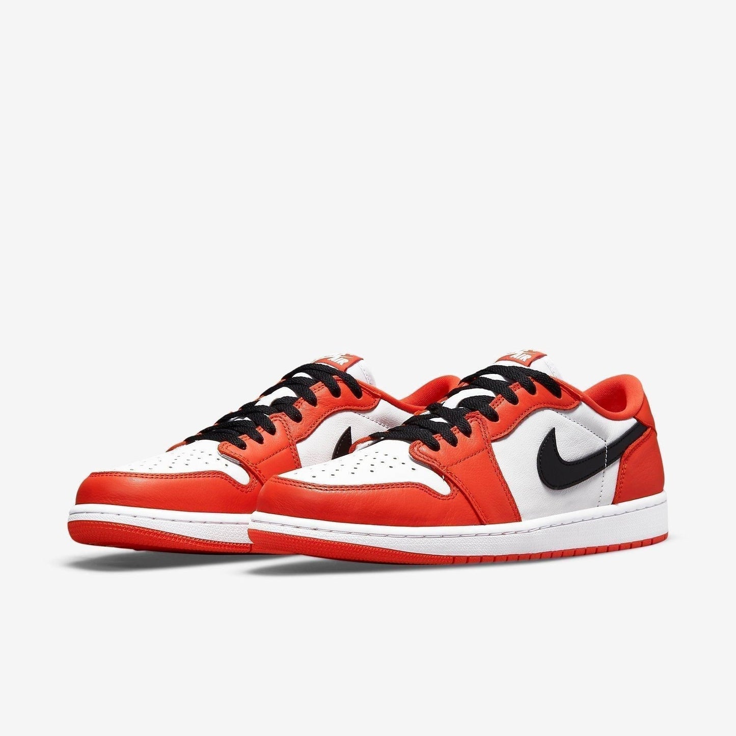 Air Jordan 1 Low OG 'Starfish / Shattered Backboard SBB 2.0' (2021) [CZ0790-801] Athletic Basketball Sports Sneakers in Orange / Black - White for Unisex Adult Mens - AVBL MRKT (1)