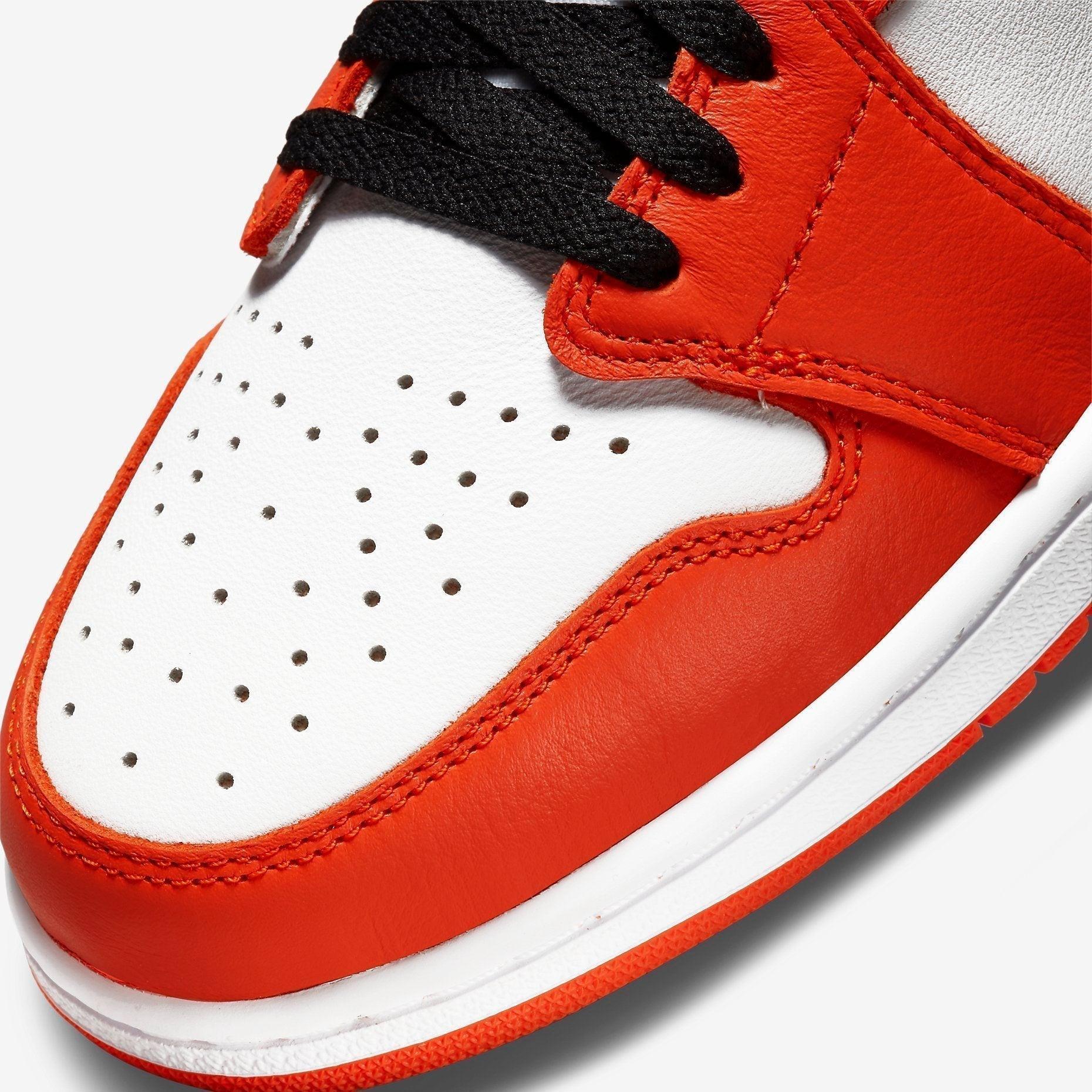 Air Jordan 1 Low OG 'Starfish / Shattered Backboard SBB 2.0' (2021) [CZ0790-801] Athletic Basketball Sports Sneakers in Orange / Black - White for Unisex Adult Mens - AVBL MRKT (7)