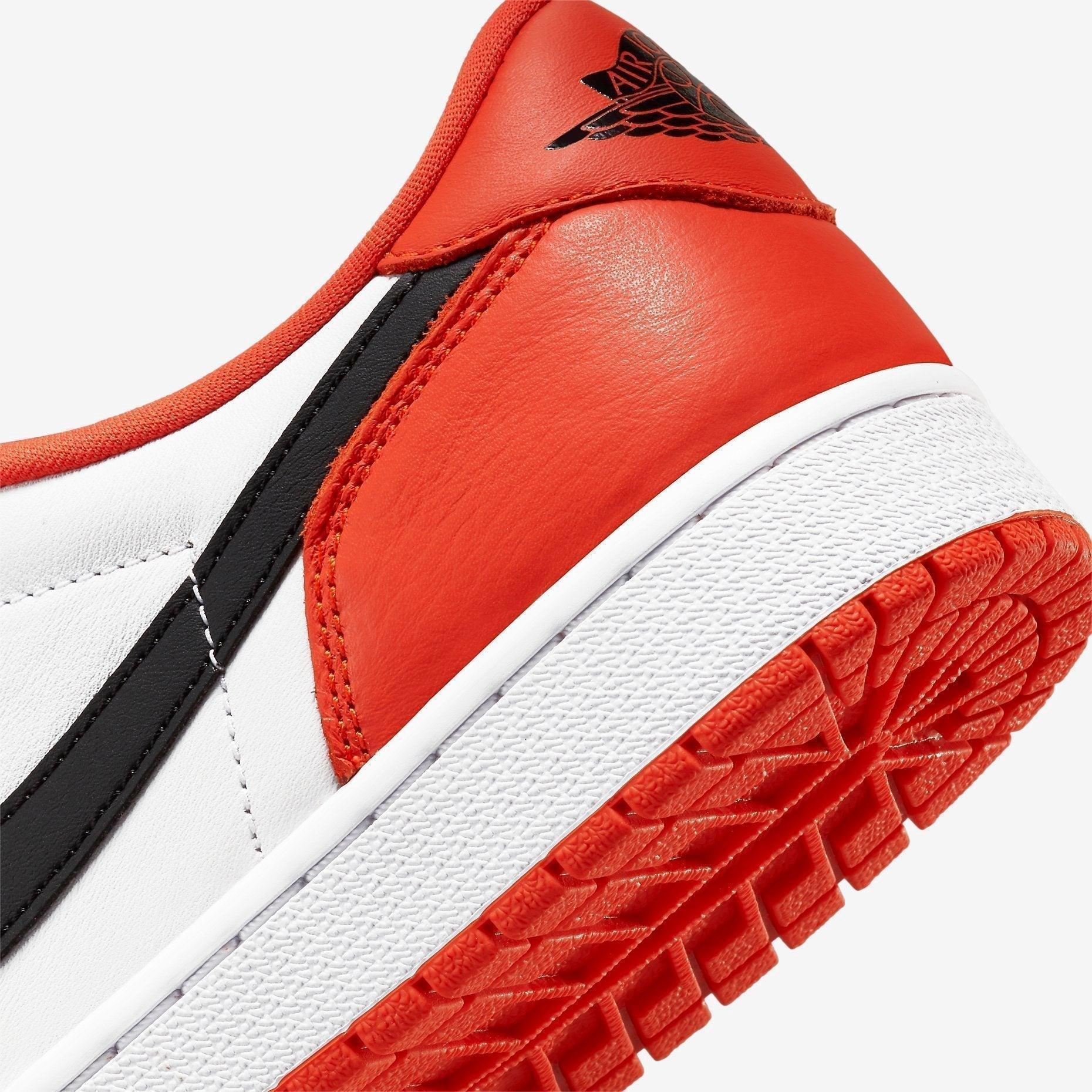Air Jordan 1 Low OG 'Starfish / Shattered Backboard SBB 2.0' (2021) [CZ0790-801] Athletic Basketball Sports Sneakers in Orange / Black - White for Unisex Adult Mens - AVBL MRKT (8)