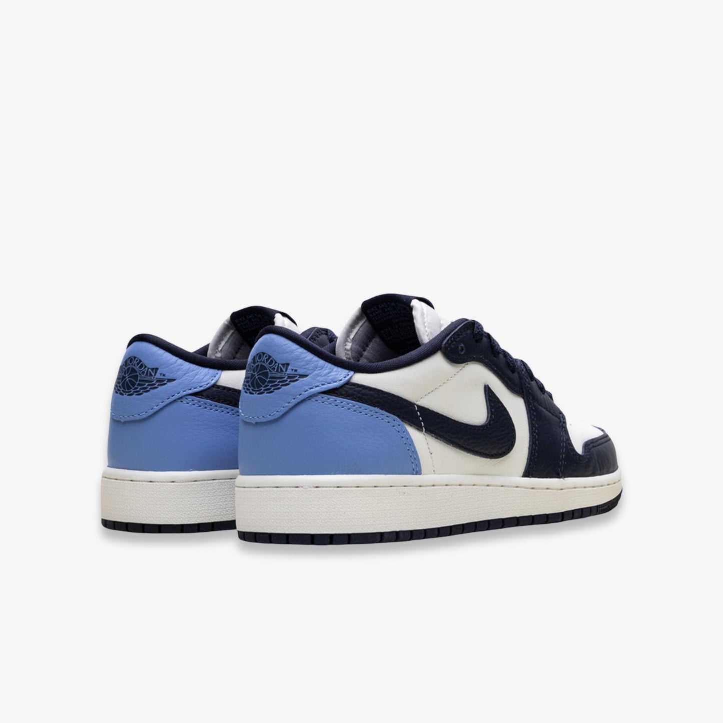 Air Jordan 1 Low OG 'UNC / Obsidian' (2025) (GS) [CZ0858-400] Athletic Basketball Sports Sneakers in Obsidian / University Blue - Sail for Unisex Youth Kids Junior Boys Girls - AVBL MRKT (4)
