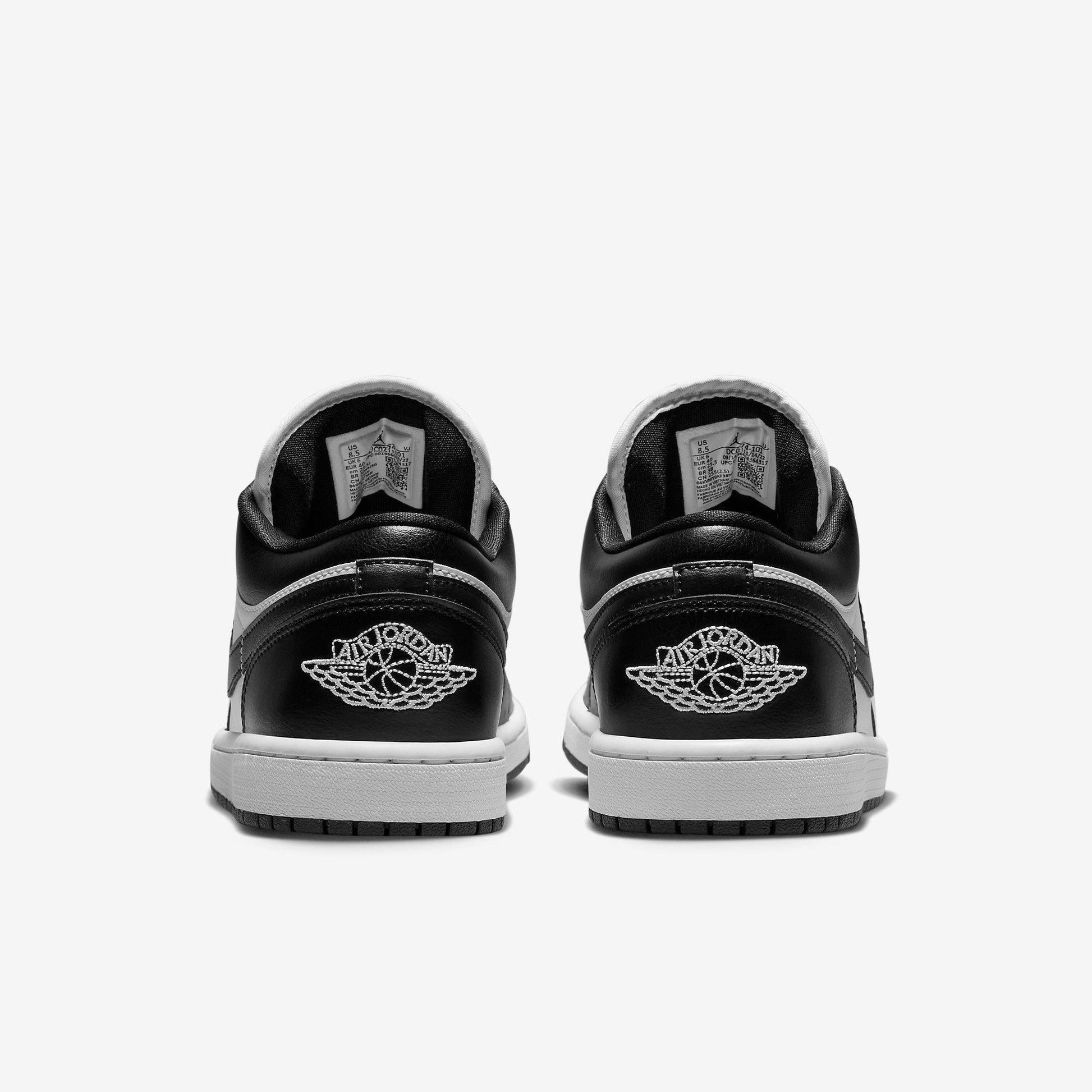 Air Jordan 1 Low 'Panda Black / White' (2023) (Womens) [DC0774-101] Athletic Basketball Sports Sneakers in White / Black - White for Unisex Adult Female Ladies Girls WMNS - AVBL MRKT (6)