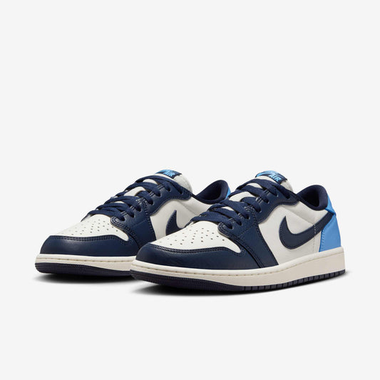 Air Jordan 1 Low Retro OG 'UNC / Obsidian' (2025) [CZ0790-400] Athletic Basketball Sports Sneakers in Obsidian / University Blue - Sail for Unisex Adult Mens - AVBL MRKT (1)
