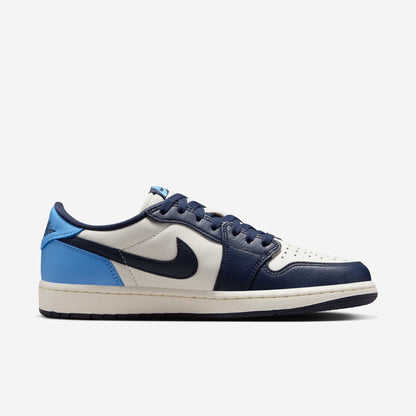 Air Jordan 1 Low Retro OG 'UNC / Obsidian' (2025) [CZ0790-400] Athletic Basketball Sports Sneakers in Obsidian / University Blue - Sail for Unisex Adult Mens - AVBL MRKT (4)