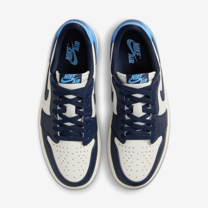 Air Jordan 1 Low Retro OG 'UNC / Obsidian' (2025) [CZ0790-400] Athletic Basketball Sports Sneakers in Obsidian / University Blue - Sail for Unisex Adult Mens - AVBL MRKT (5)