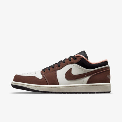 Air Jordan 1 Low SE 'Mocha' (2021) [DC6991-200] Athletic Basketball Sports Sneakers in Light Chocolate / Crimson Bliss for Unisex Adult Mens - AVBL MRKT (2)