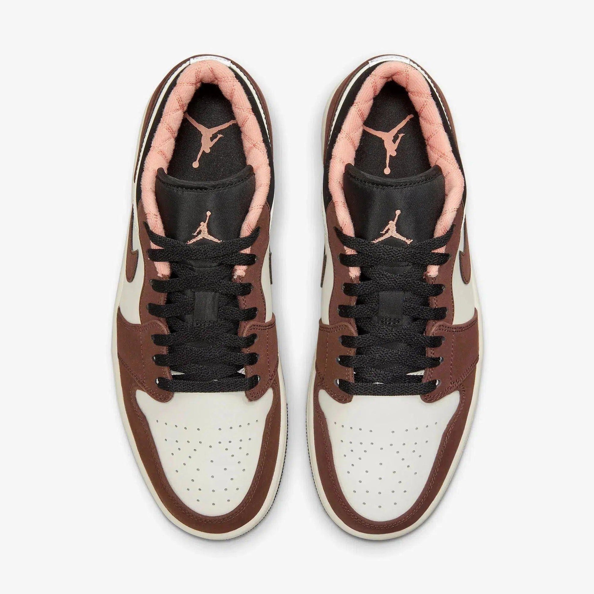 Air Jordan 1 Low SE 'Mocha' (2021) [DC6991-200] Athletic Basketball Sports Sneakers in Light Chocolate / Crimson Bliss for Unisex Adult Mens - AVBL MRKT (5)