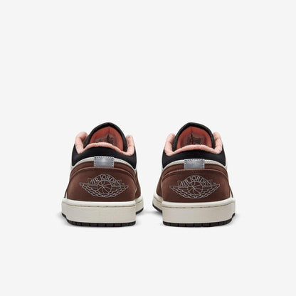 Air Jordan 1 Low SE 'Mocha' (2021) [DC6991-200] Athletic Basketball Sports Sneakers in Light Chocolate / Crimson Bliss for Unisex Adult Mens - AVBL MRKT (6)