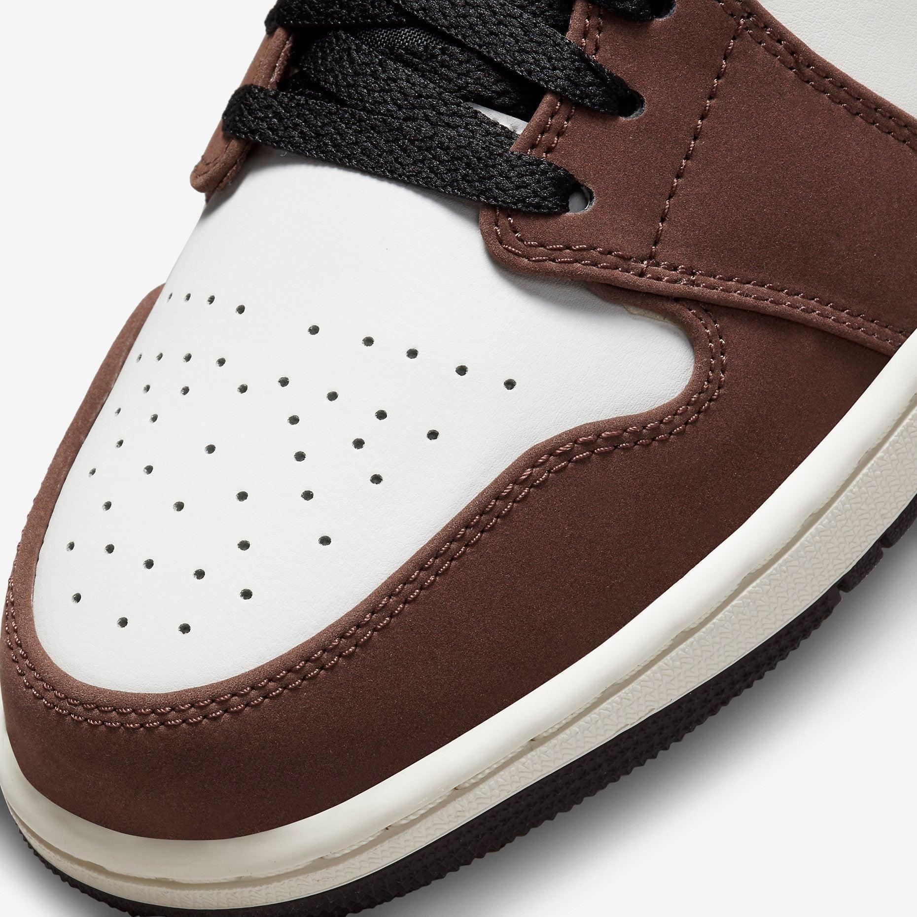 Air Jordan 1 Low SE 'Mocha' (2021) [DC6991-200] Athletic Basketball Sports Sneakers in Light Chocolate / Crimson Bliss for Unisex Adult Mens - AVBL MRKT (7)