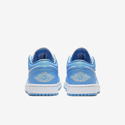 Air Jordan 1 Low 'UNC University Blue' (2020) (Womens) [AO9944-441] Athletic Basketball Sports Sneakers in University Blue for Unisex Adult Female Ladies Girls WMNS - AVBL MRKT (6)