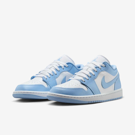 Air Jordan 1 Low 'White / Aluminum' (2025) (Womens) [DC0774-142] Athletic Basketball Sports Sneakers in White / Aluminum for Unisex Adult Female Ladies Girls WMNS - AVBL MRKT (1)