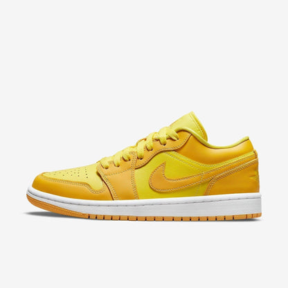Air Jordan 1 Low 'Yellow Strike' (2021) (Womens) [DC0774-700] Athletic Basketball Sports Sneakers in Yellow Strike / Pollen - White for Unisex Adult Female Ladies Girls WMNS - AVBL MRKT (2)