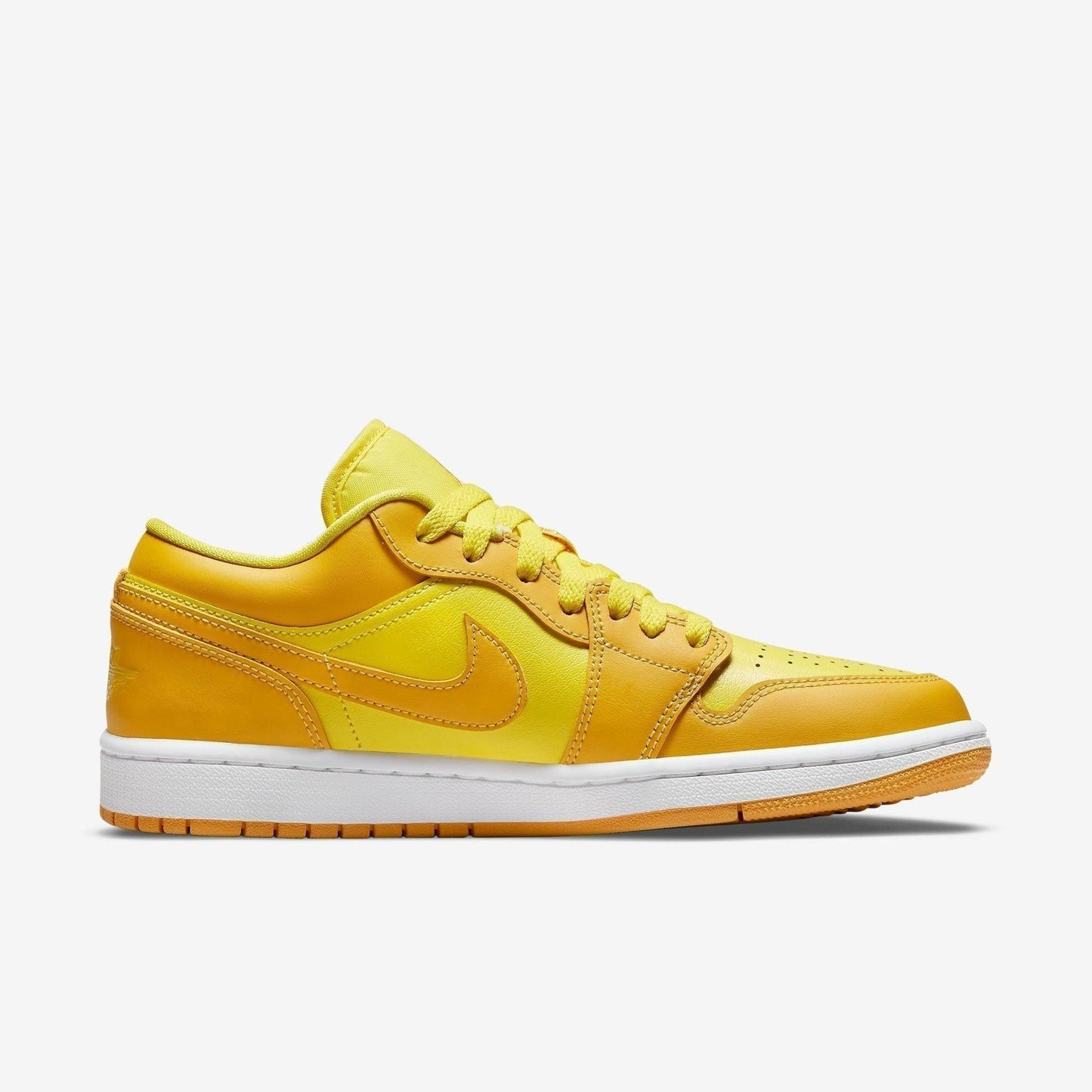 Air Jordan 1 Low 'Yellow Strike' (2021) (Womens) [DC0774-700] Athletic Basketball Sports Sneakers in Yellow Strike / Pollen - White for Unisex Adult Female Ladies Girls WMNS - AVBL MRKT (4)