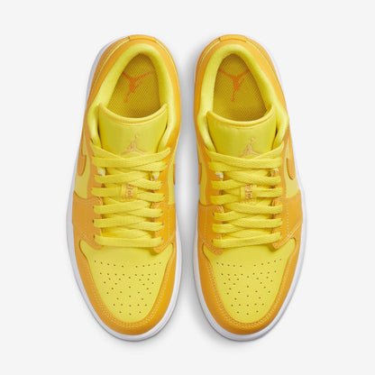 Air Jordan 1 Low 'Yellow Strike' (2021) (Womens) [DC0774-700] Athletic Basketball Sports Sneakers in Yellow Strike / Pollen - White for Unisex Adult Female Ladies Girls WMNS - AVBL MRKT (5)
