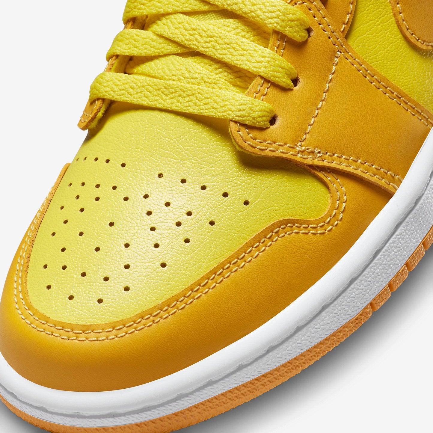Air Jordan 1 Low 'Yellow Strike' (2021) (Womens) [DC0774-700] Athletic Basketball Sports Sneakers in Yellow Strike / Pollen - White for Unisex Adult Female Ladies Girls WMNS - AVBL MRKT (7)