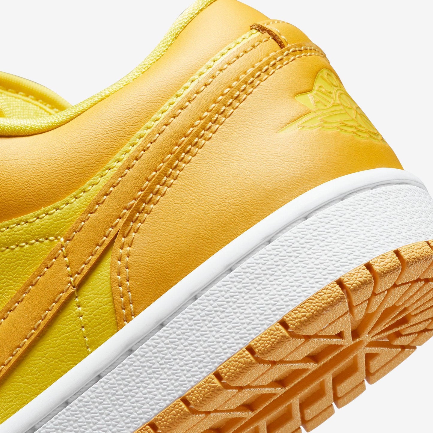 Air Jordan 1 Low 'Yellow Strike' (2021) (Womens) [DC0774-700] Athletic Basketball Sports Sneakers in Yellow Strike / Pollen - White for Unisex Adult Female Ladies Girls WMNS - AVBL MRKT (8)