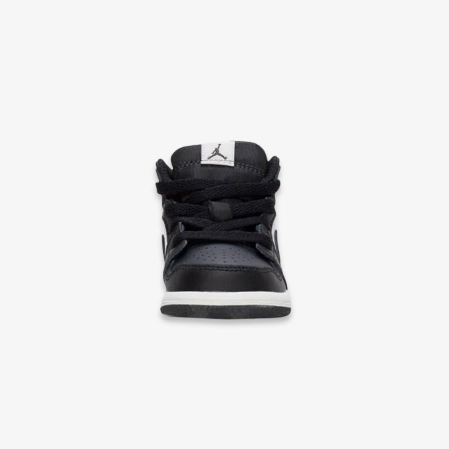 Air Jordan 1 Mid 'Black / Off Noir Toe' (2024) (TD) [DQ8425-010] Athletic Basketball Sports Sneakers in for Unisex Baby Infant Toddler - AVBL MRKT (6)