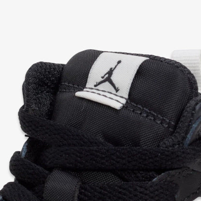 Air Jordan 1 Mid 'Black / Off Noir Toe' (2024) (TD) [DQ8425-010] Athletic Basketball Sports Sneakers in for Unisex Baby Infant Toddler - AVBL MRKT (9)
