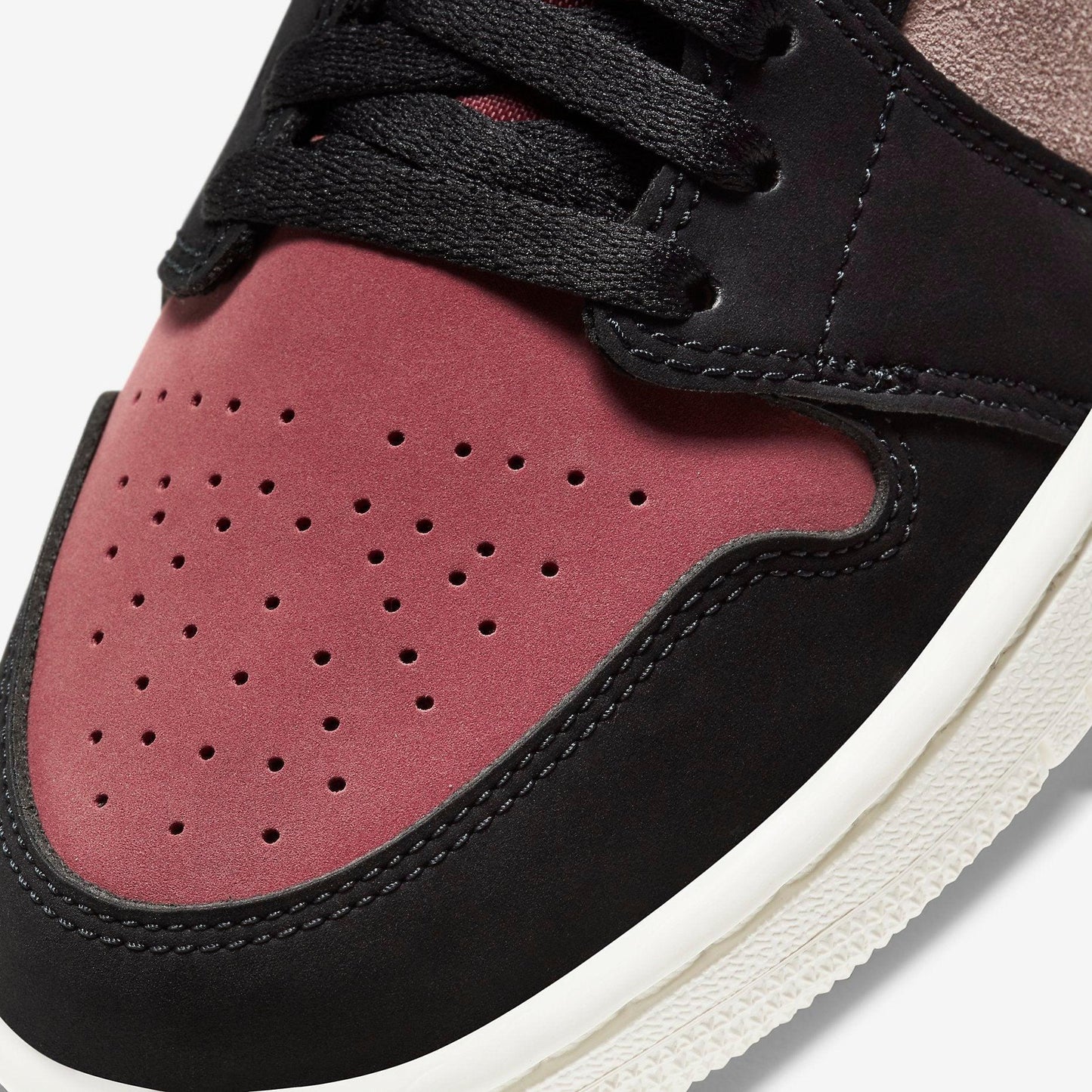 Air Jordan 1 Mid 'Canyon Rust' (2021) (Womens) [BQ6472-202] Athletic Basketball Sports Sneakers in Particle Beige / Black for Unisex Adult Female Ladies Girls WMNS - AVBL MRKT (7)