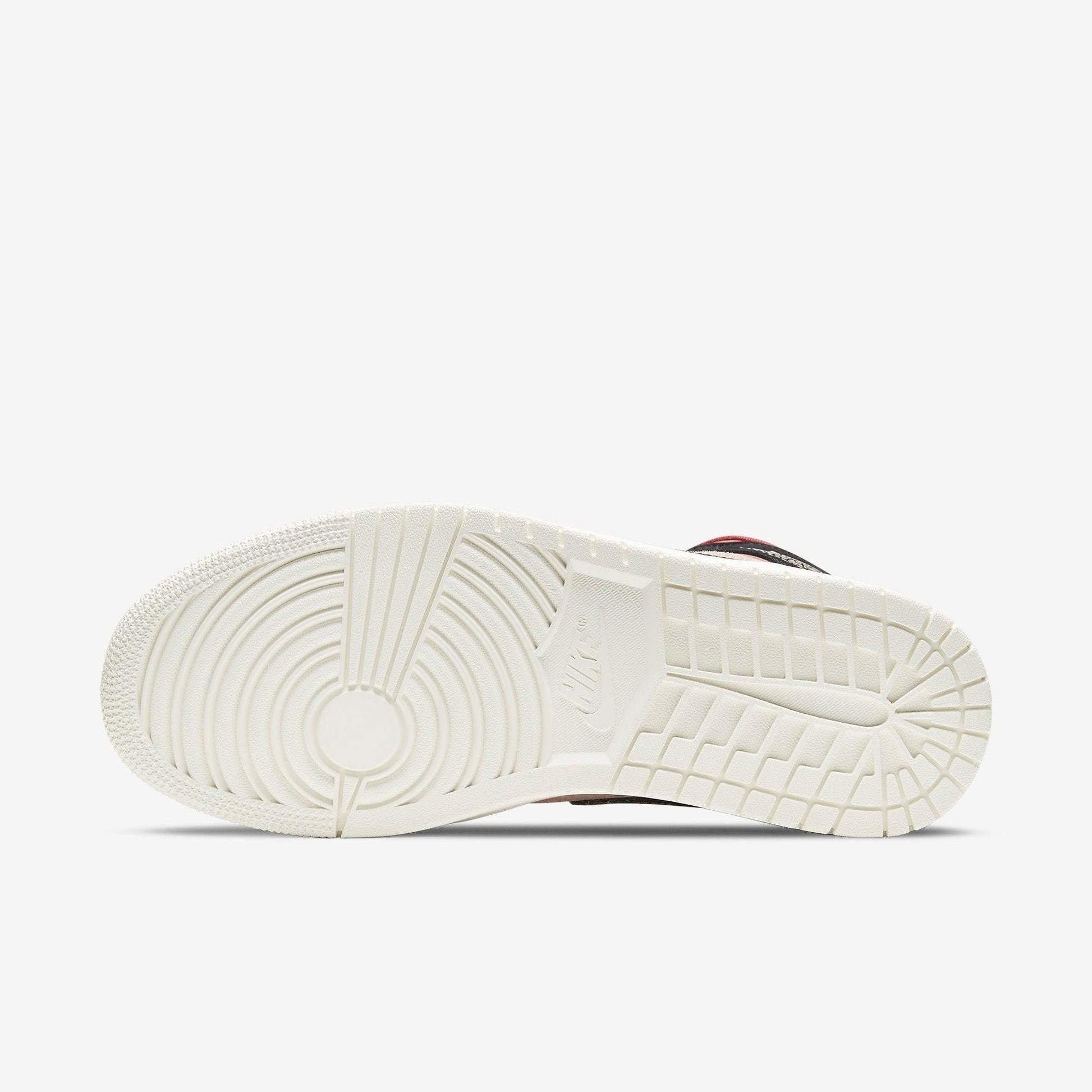 Air Jordan 1 Mid 'Canyon Rust' (2021) (Womens) [BQ6472-202] Athletic Basketball Sports Sneakers in Particle Beige / Black for Unisex Adult Female Ladies Girls WMNS - AVBL MRKT (9)