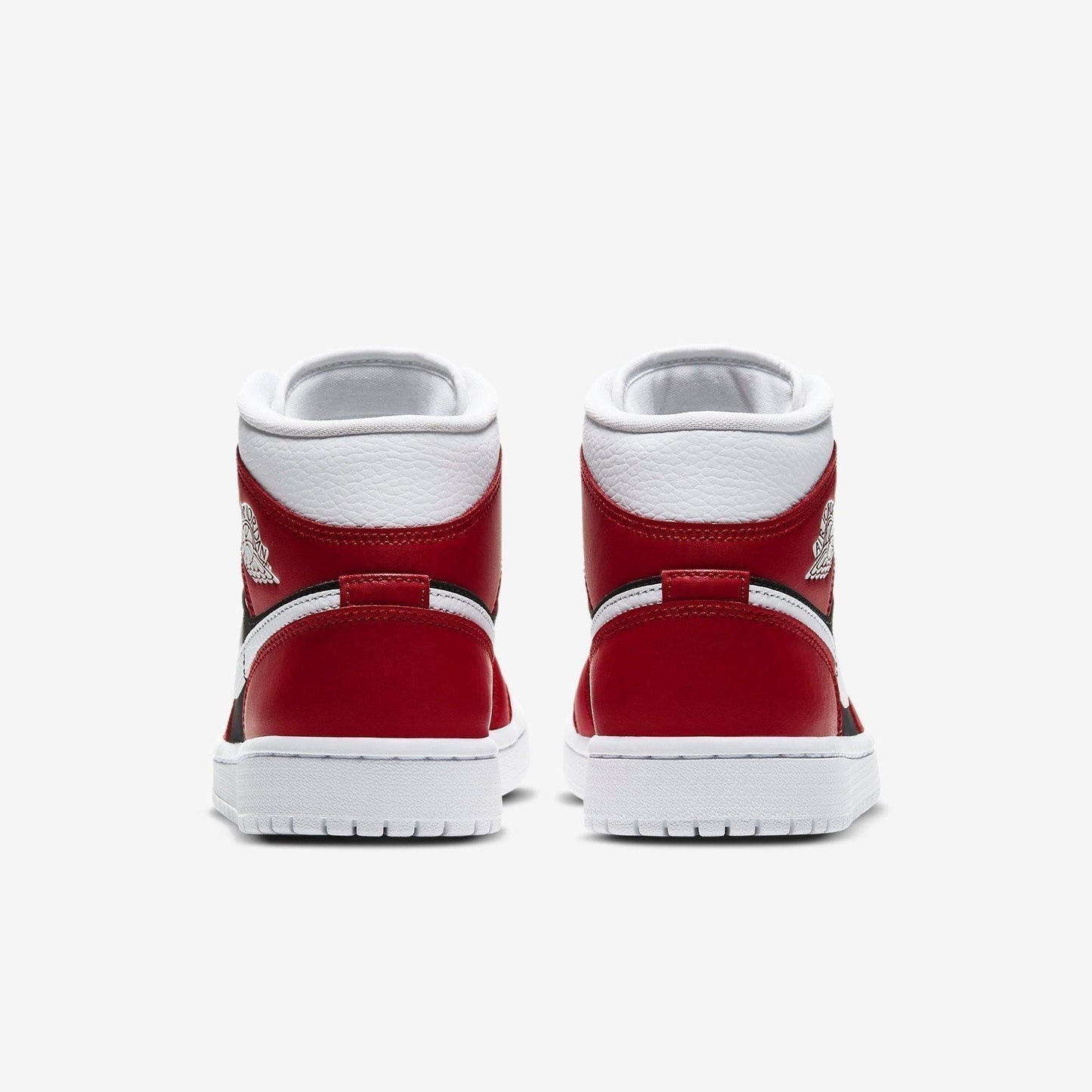 Air Jordan 1 Mid 'Gym Red' (2020) (Womens) [BQ6472-601] Athletic Basketball Sports Sneakers in Gym Red / White - Black for Unisex Adult Female Ladies Girls WMNS - AVBL MRKT (6)