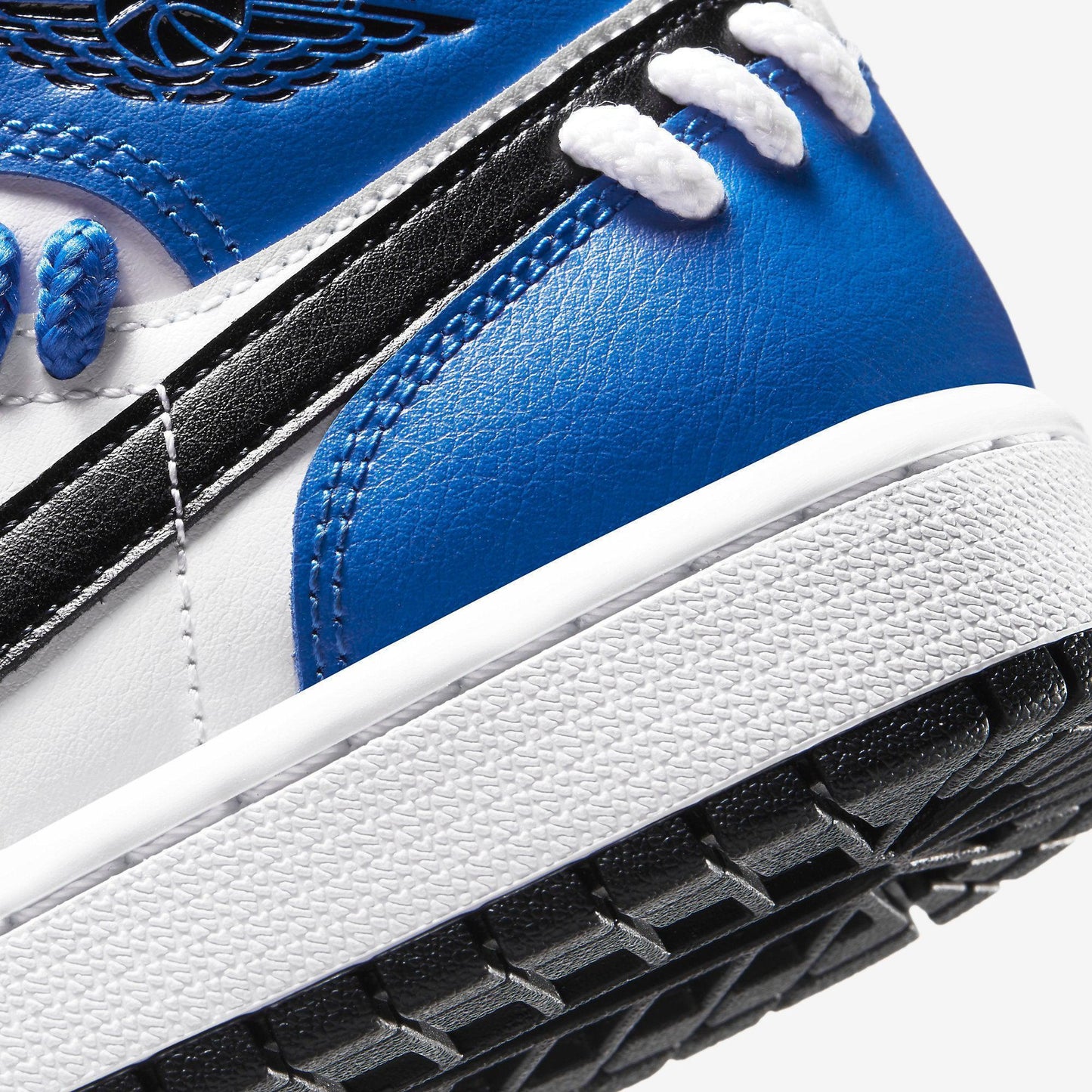 Air Jordan 1 Mid SE 'Sisterhood' (2020) (Womens) [CV0152-401] Athletic Basketball Sports Sneakers in Game Royal / Black - White for Unisex Adult Female Ladies Girls WMNS - AVBL MRKT (8)