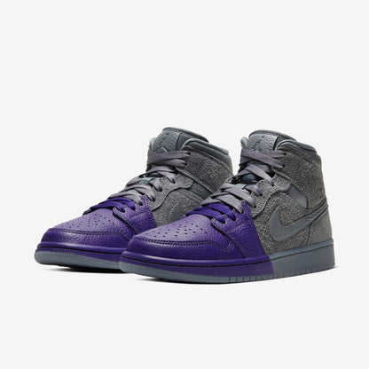 Air Jordan 1 Mid SE UC x Sheila Rashid 'Unite' (2020) (Womens) [CW5897-005] Athletic Basketball Sports Sneakers in Cool Grey / Cool Grey for Unisex Adult Female Ladies Girls WMNS - AVBL MRKT (1)