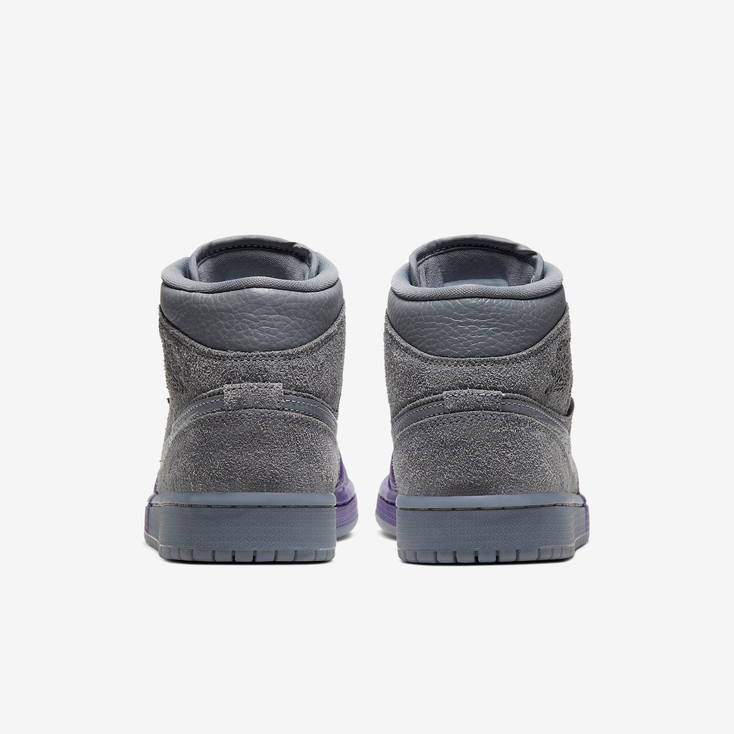 Air Jordan 1 Mid SE UC x Sheila Rashid 'Unite' (2020) (Womens) [CW5897-005] Athletic Basketball Sports Sneakers in Cool Grey / Cool Grey for Unisex Adult Female Ladies Girls WMNS - AVBL MRKT (6)