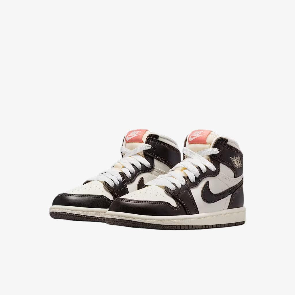 Air Jordan 1 Retro High OG 'Baroque Brown' (2025) (PS) [FD2597-200] Athletic Basketball Sports Sneakers in Baroque Brown / Light Madder Root - Sail for Unisex Little Kids Pre-School Boys Girls - AVBL MRKT (1)