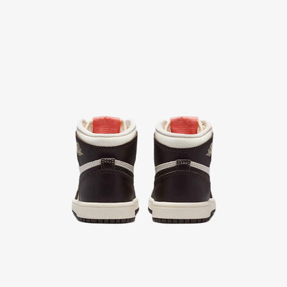 Air Jordan 1 Retro High OG 'Baroque Brown' (2025) (PS) [FD2597-200] Athletic Basketball Sports Sneakers in Baroque Brown / Light Madder Root - Sail for Unisex Little Kids Pre-School Boys Girls - AVBL MRKT (6)