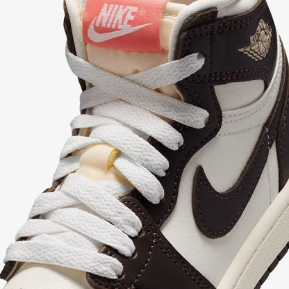 Air Jordan 1 Retro High OG 'Baroque Brown' (2025) (PS) [FD2597-200] Athletic Basketball Sports Sneakers in Baroque Brown / Light Madder Root - Sail for Unisex Little Kids Pre-School Boys Girls - AVBL MRKT (8)