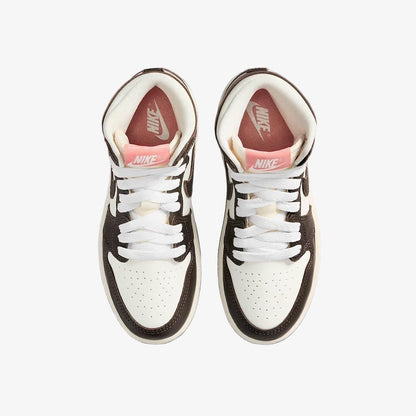 Air Jordan 1 Retro High OG 'Baroque Brown' (2025) (PS) [FD2597-200] Athletic Basketball Sports Sneakers in Baroque Brown / Light Madder Root - Sail for Unisex Little Kids Pre-School Boys Girls - AVBL MRKT (5)