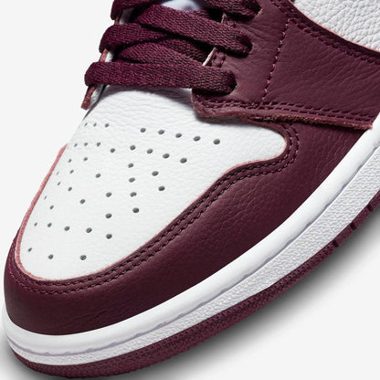 Air Jordan 1 Retro High OG 'Bordeaux' (2021) [555088-611] Athletic Basketball Sports Sneakers in Bordeaux / Metallic Silver - White for Unisex Adult Mens - AVBL MRKT (7)